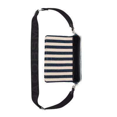 THE STRIPE CANVAS MINI BAG